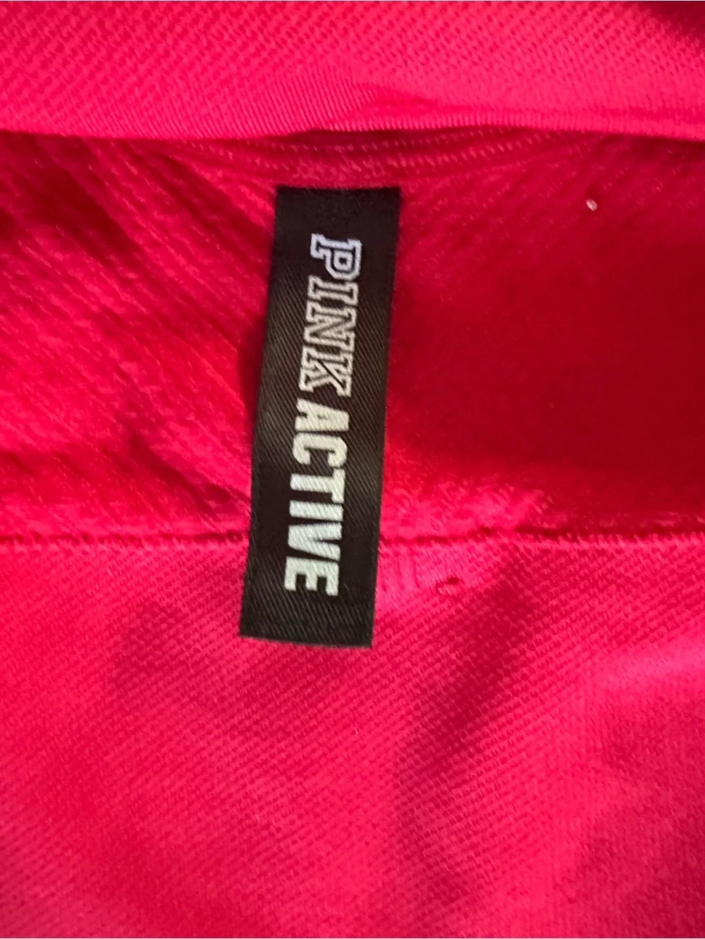 Red Victoria’s Secret -Pink Active seamless sports bra